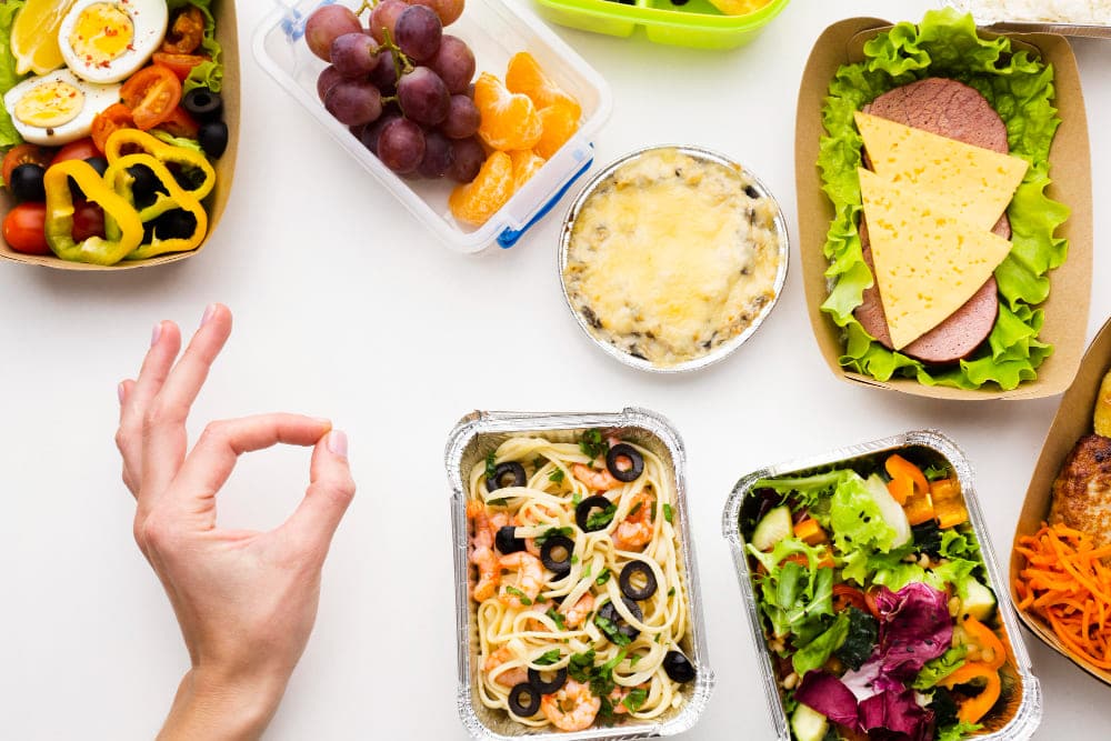 menu semaine régime anti-inflammatoire repas sains colorés